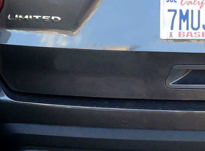 Ford Explorer after dent repair